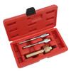 Glow Plug Puller Reamer Set Electrodes Removal Extracting Plugs Tool Replacement for Mercedes Benz Vehicles