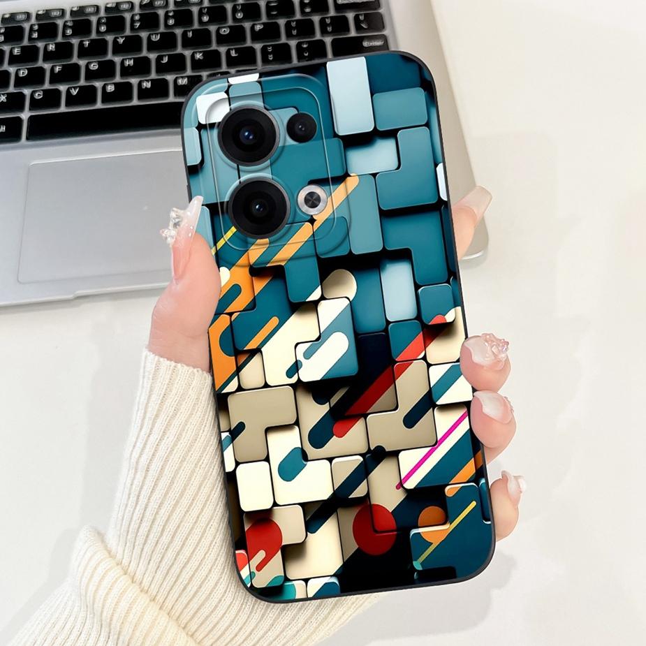 Чехол для Oppo Reno 13 Pro 5G CPH2697, роскошный модный чехол с рисунком 'Конфеты', мягкий ТПУ чехол для телефона, корпус для Oppo Reno 13 Reno13 Pro 5G