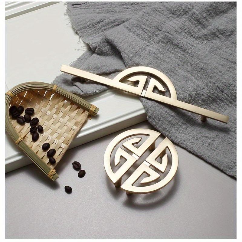 Новые ручки в китайском стиле для шкафов и ящиков Gloden, обувные шкафы, книжные шкафы, комоды, винные шкафы и гардеробные ручки, мебельная фурнитура