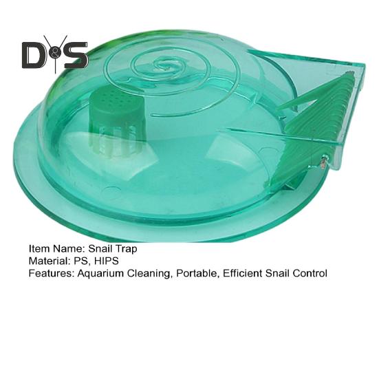 Аквариумная ловушка для улиток, пластиковая прозрачная, инструмент для ловли улиток для аквариума, многофункциональное удаление планарии, чистящие средства для аквариума
