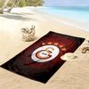 Пляжное полотенце Galatasaray SK, Универсальное пляжное полотенце, идеально подходит для кемпинга и пляжного отдыха