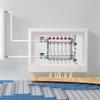 6-Branch Radiant Heat Manifold 1/2" PEX Tubing Floor Heating Manifold Set