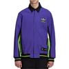 adidas Оригинальная двусторонняя куртка с воротником-стойкой и вышитым логотипом трилистника, мужская верхняя одежда фиолетового цвета FT6039