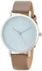 Watch Leather Strap Rufus Analog Gray [Fieldwork] GY051-3 Women's