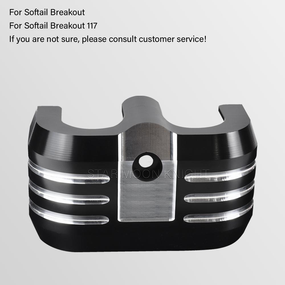 For Softail Breakout Green Mirage Accessories Breakout 117 Aluminum Ignition Coil Guard