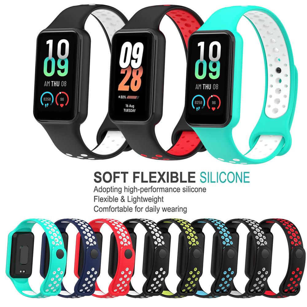 Сменный силиконовый ремешок для Xiaomi Smart Band 8 Active Watchbands, дышащий ремешок для Redmi Smart Band 2, ремешок-браслет