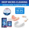 Jaysuing  White Denture Fresh Breath Oral Care Cleaning Tablet