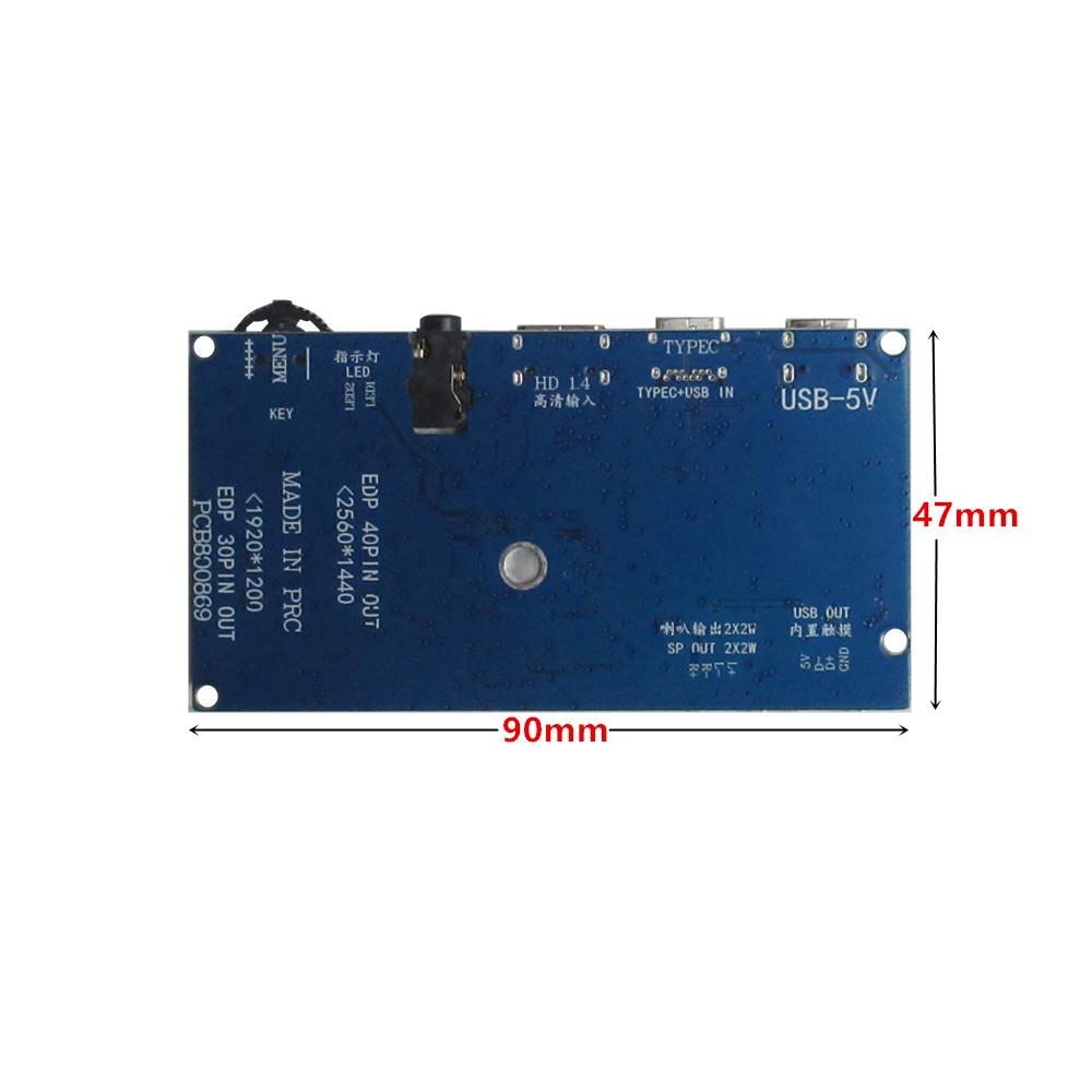 For iPad 3/4 9.7 Inch LP097QX1-SPA1 LTL097QL01 DIY IPS 2048*1536 LCD Display Screen Monitor Control Driver Board Portable Display Screen