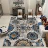 Home Decoration Big Size Luxury Carpet for Living Room Persian Floral Design Room Decor Rug Non-slip Entrance Door Mat Washable