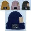 Вязаная шапка для мужчин женщин для дома улицы тепло уличный стиль с вышивкой букв