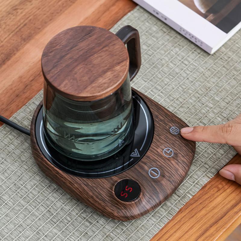 Подогреватель для чашек 100°C, подогреватель для кружек для кофе, чайников, подставка под стакан с 5 скоростями, подогреватель для чашек для кофе, молока, чая, 220 В