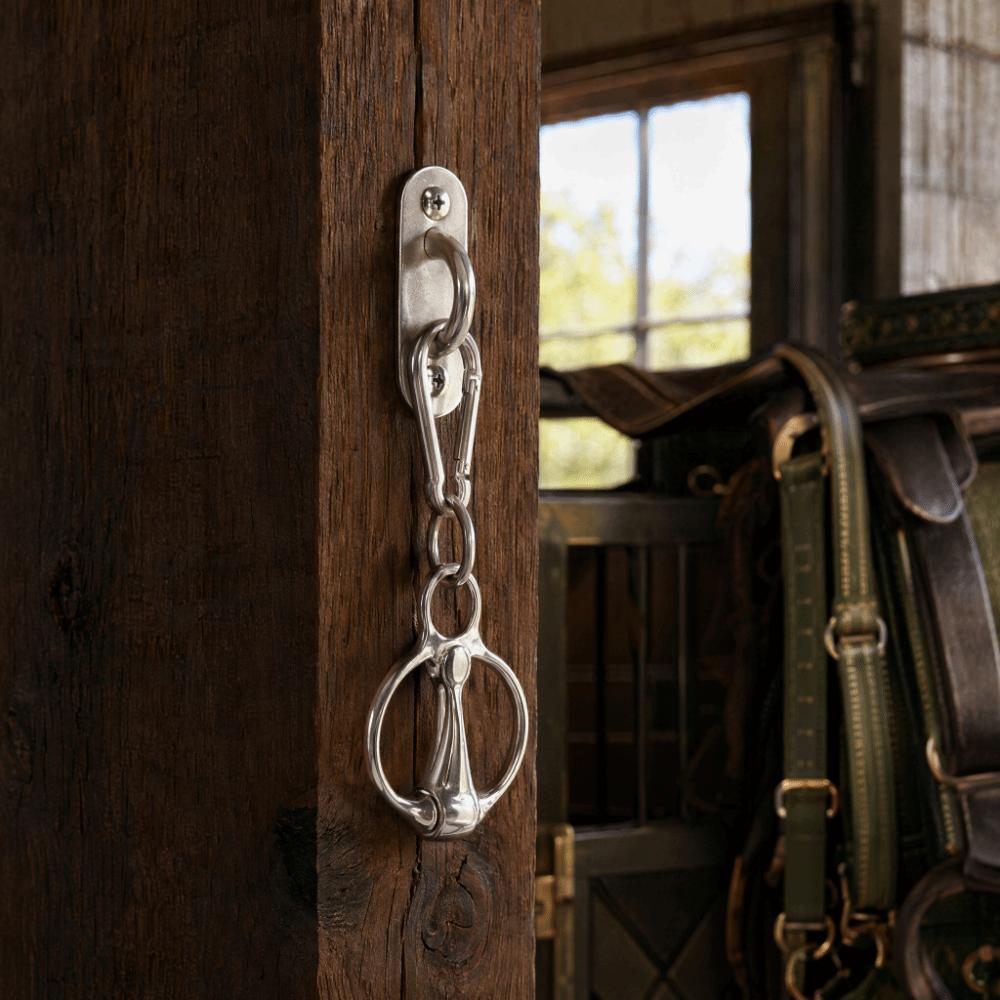7Pcs Set Eye Bolts Horse Training Equipment Half Round Ring Horse Tie Ring Part Pulling Back