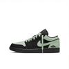 Air Jordan 1 Устойчивые к истиранию Легкие Низкие Винтажные Баскетбольные Кроссовки Унисекс Черный Зеленый 553558-093(Команда1878-)