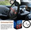 Rayhong Heated Non-Slip Universal Steering Wheel Cover - Quick Hand Warmer & Protector