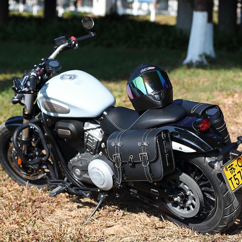 Retro Universal Waterproof Side Bag for Electric Car Motorcycles
