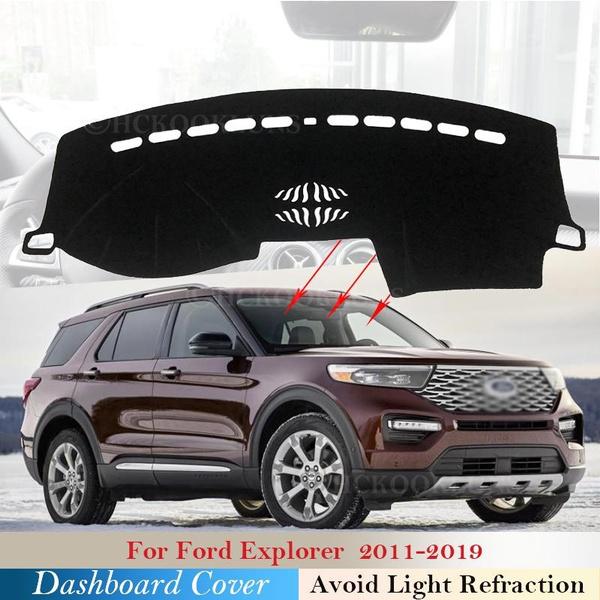 Dashboard Cover Protective Pad for Explorer 2011~2019 U502 MK5 Car Accessories Dash Board Sunshade Carpet 2016 2017 2018