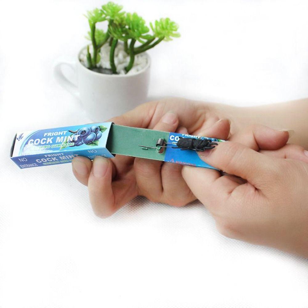 Tricks Pull Chewing Gum Toy Funny Prank Trick Funny Toys Fun Fake Chewing Gum Toy  Halloween