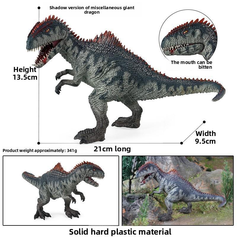 Mosasaurus Dinosaur Model Toy With Moving Jaw For Kids Educational Playroom Gift