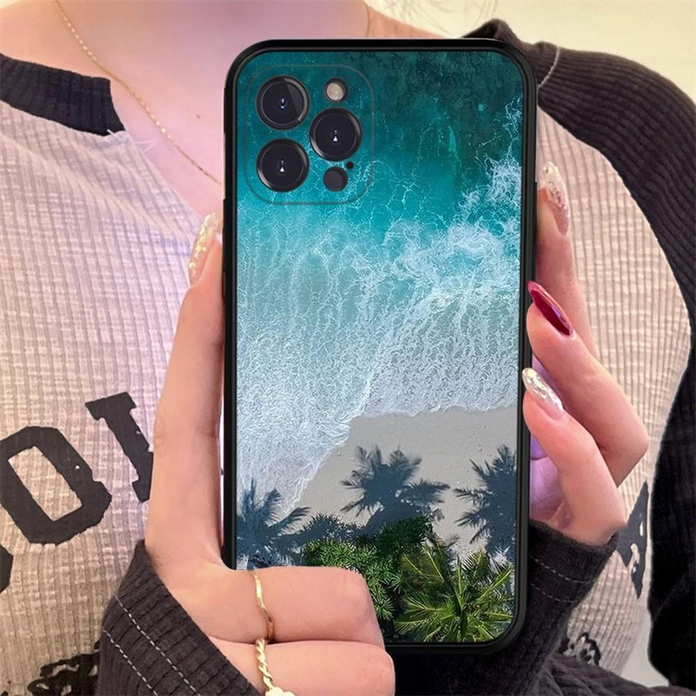 Чехол для телефона «Пляж и море» для iPhone Samsung Galaxy Redmi Xiaomi Oppo OnePlus Note SA 7 8 9 10 11 12 13 14 20 21 22 23 53 54 Pro Max Plus Ultra TPU Soft