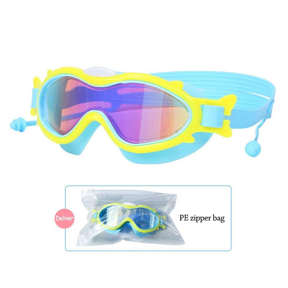 3-16 Years Old HD Swim Eyewear Waterproof Eyeglasses Cartoon Children's Goggles