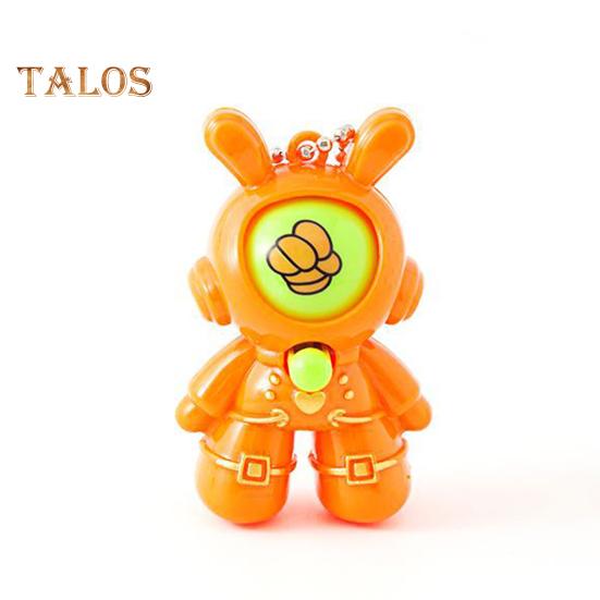 6/30 шт. Кролик-астронавт, игрушка для угадывания пальцем, пресс-игра «Камень, ножницы, бумага», мультяшный брелок с цепочкой из бусин, подарок для детей и взрослых, сувениры на вечеринку