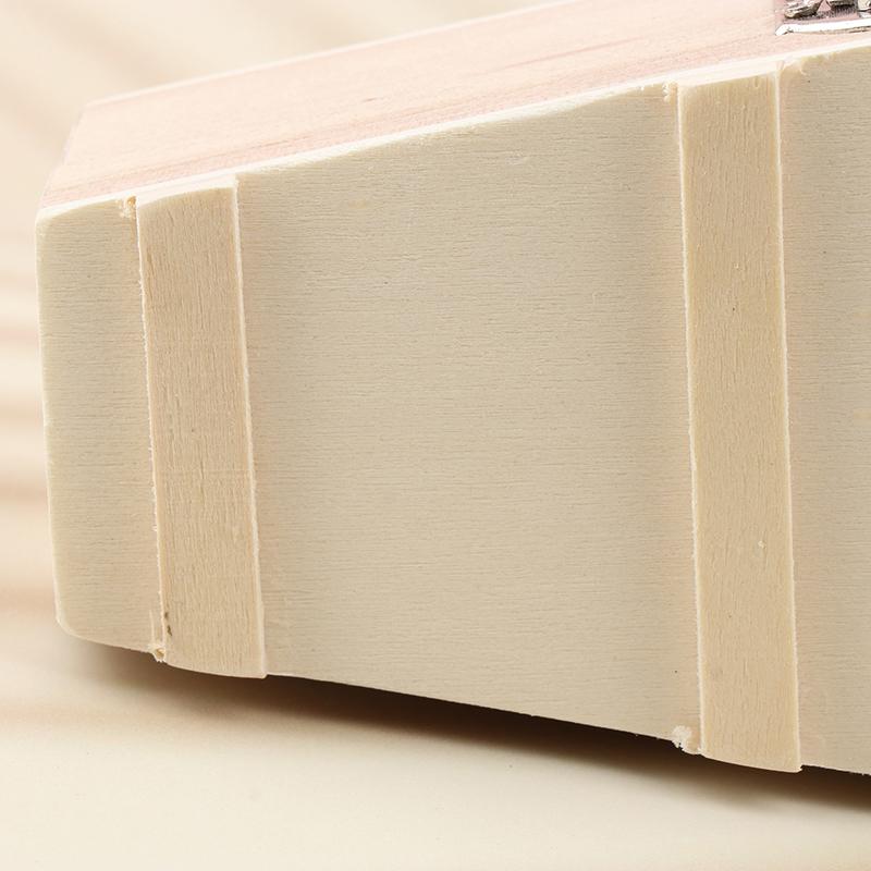 Подарочная коробка на Хэллоуин, шестиугольный гроб, деревянная коробка, коробка для хранения конфет, аксессуары своими руками, деревянный шестиугольный гроб, подарок для конфет