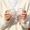 3D градиентный узор с бабочками и цветами Чехол для наушников AirPods 4 3 2 1 Pro2 Жесткий ПК чехол для AirPods 4 4-го Pro 2-го Coque FundasЦветочный кулон