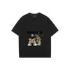 Men Tshirt Oversized Cotton Letter Streetwear Hip Hop Harajuku Vintage Two Boy Graphic Short Sleeve Tops Aesthetic Clothing