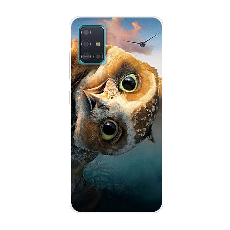 Для чехла Samsung Galaxy A71 A51 M31 Чехол M31S Мягкий силиконовый задний чехол для Samsung A71 M31S Чехол A 51 Ударопрочный чехол M31 Чехол