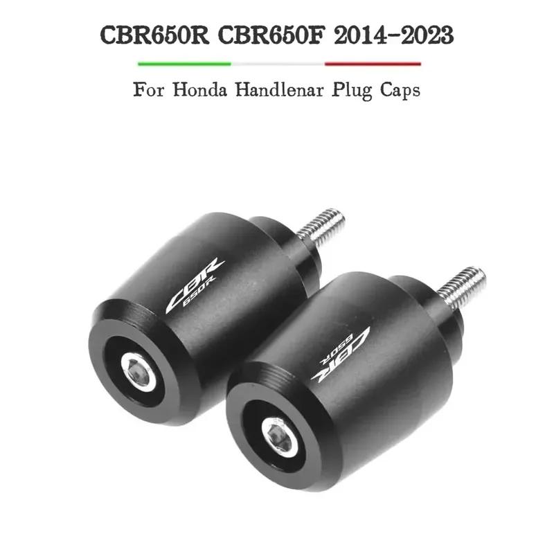 Motorcycle Handle Bar Ends Plug Grips Handlebar Plug Caps Slider 7/8'' 22mm For Honda CBR650R CBR650F 2014-2023