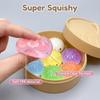With Steamer Squishy Crystal Bun Soft Cute Fidget Sensory Toy Dumplings Squishy  Party Favors