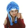 Neck Warmer Plush Moving Hat Animal Movable Ears Airbag Cap Trapper Hat Animal Earflap Hat  Winter