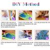 DINGPU DIY 5D Diamond Painting Diamond Embroidery Cross Stitch Full Round Drill Mosaic Christmas Gift