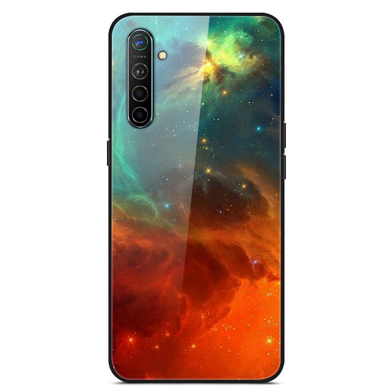 Для OPPO Realme XT Закаленное Стекло Чехол Мягкий Бампер Жесткий Funda Для OPPO Realme 6 Pro Realme X2 XT Чехол для Телефона Realme6 Задняя Крышка