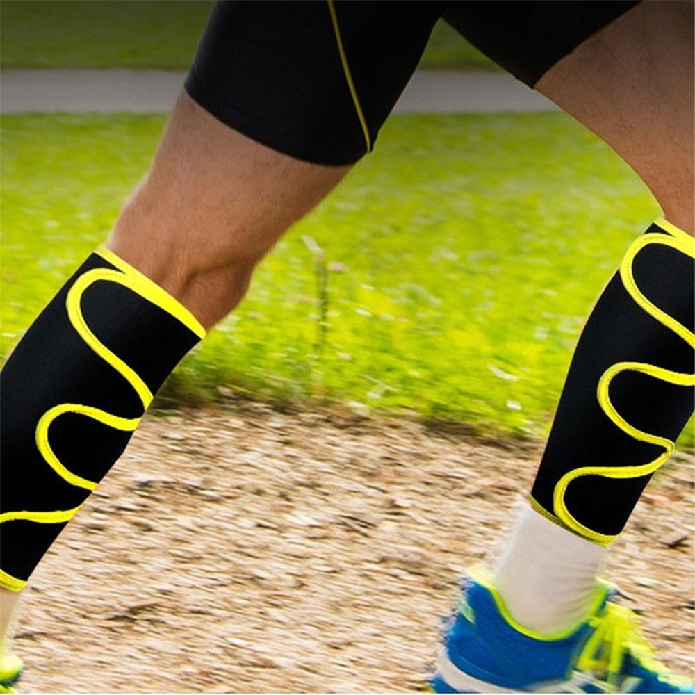 1Pcs Calf Shin Support Brace, Adjustable Compression Leg Sleeve Wrap Band for Running Cycling Sports