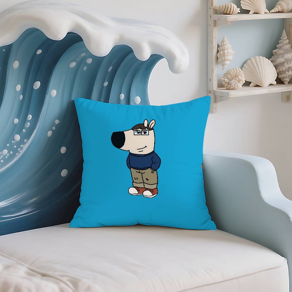 Смешная Наволочка C-Chill Guy Подушки Для Покрытия Предметы Декора Дома Декор Гостиной Чехлы Для Подушек