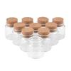 12 1.7 Oz Cork-Stop Glass Bottles with Corkscrews, Decorative Bottles/Storage Tanks - 47 X 50 X 33 Mm