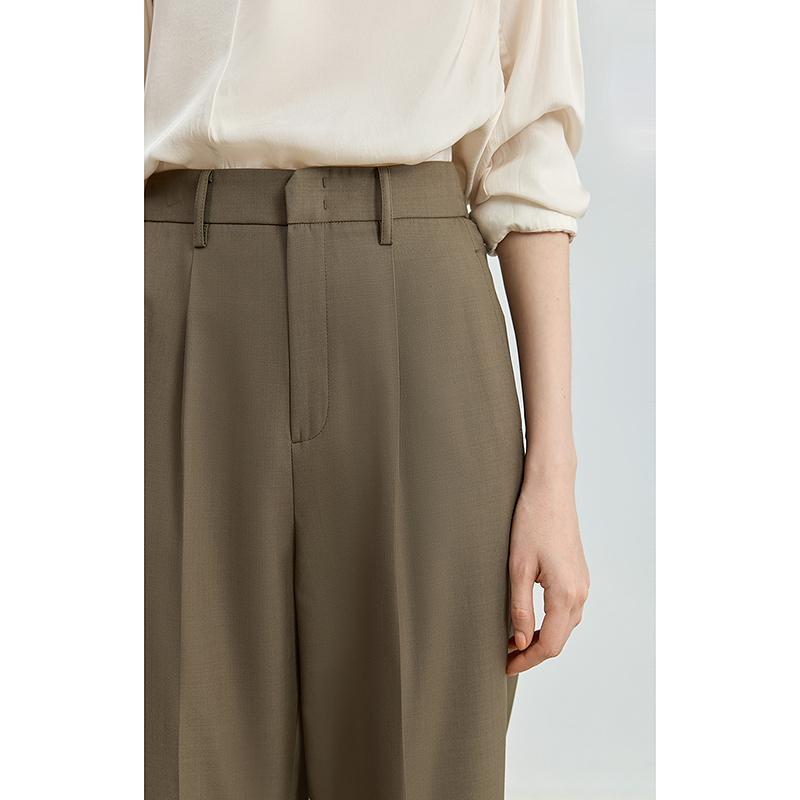 LILY Old Money Style Commuting Straight Leg Pants
