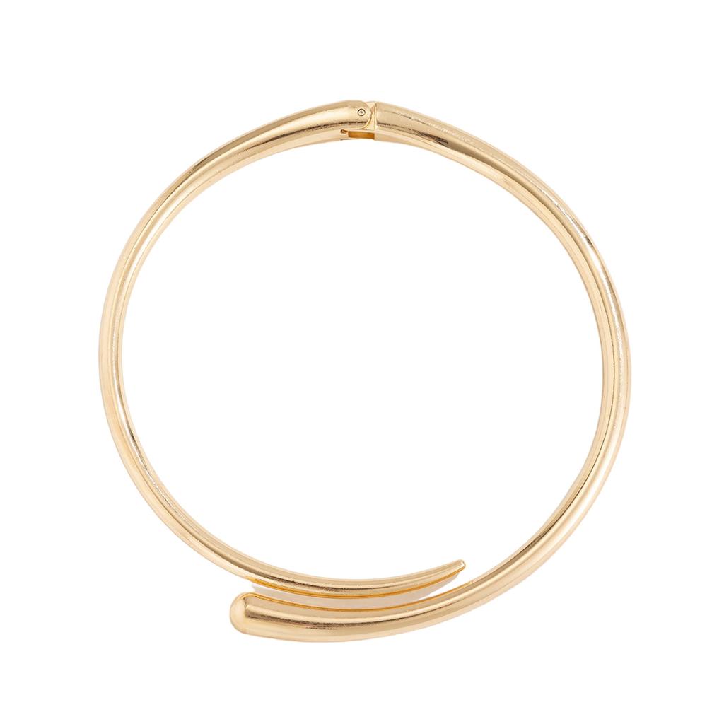 Женское открытое колье золотого/серебряного цвета с широким металлическим воротником-манжетой в африканском стиле, ювелирные изделия для вечеринки