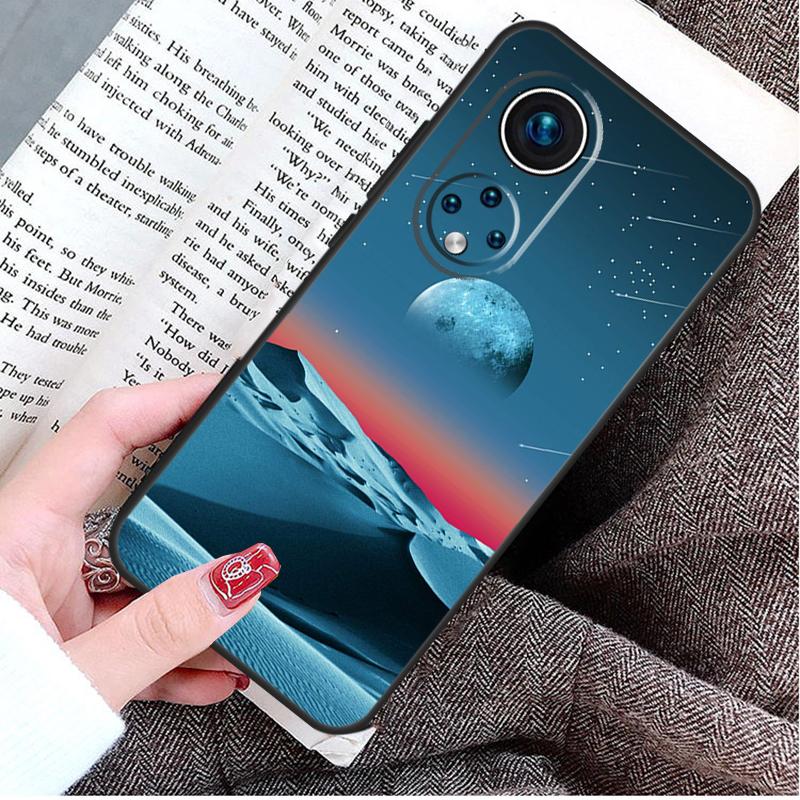 Чехол 'Луна Звезды Космос' для Honor Magic 8 7 6 Pro Honor X9d X9c X9b X9a X8b X8c Win 50 70 90 200 400 Lite