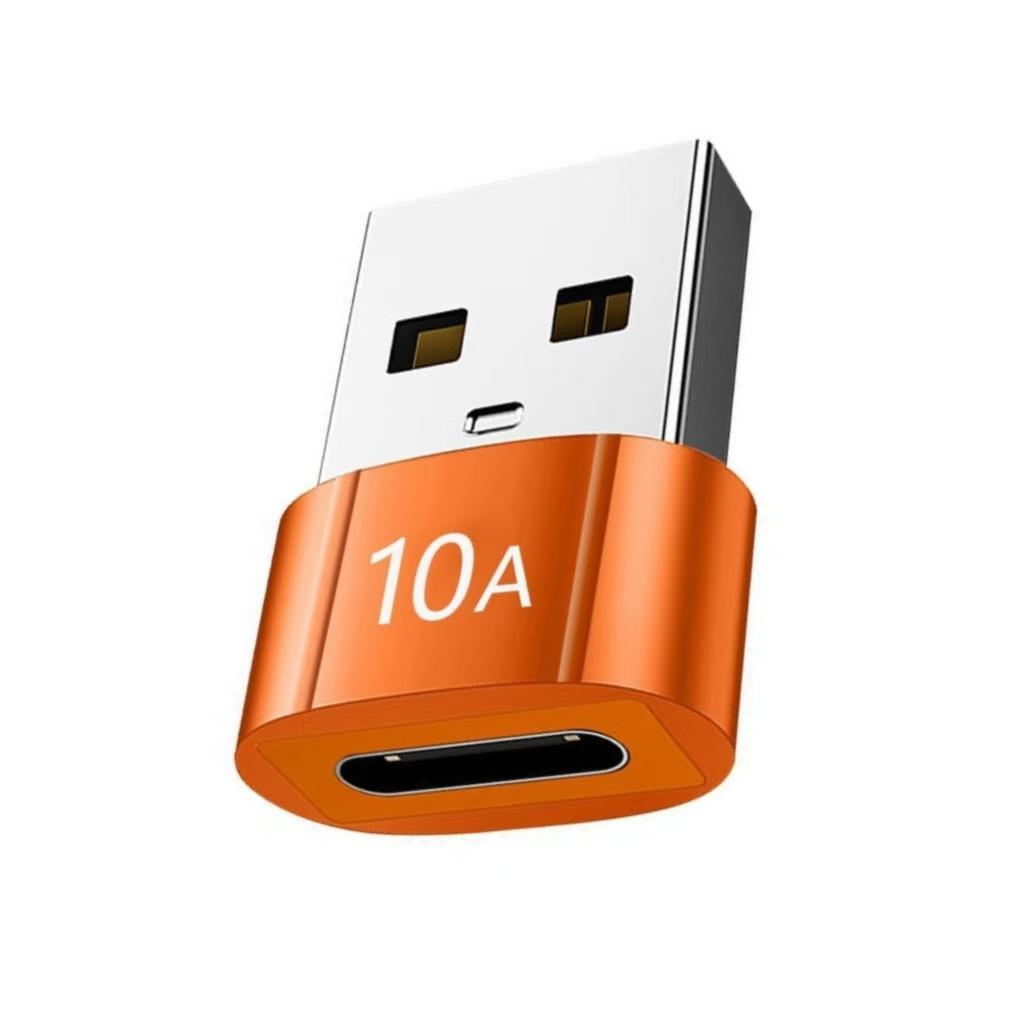 10A OTG USB/TYPEC To Type C/USB Adapter Fast Charging Adapter USB C Converter USB Type-C Converter for PC Laptops 3