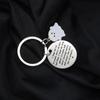 I Hope We're Friends Ghost Key Rings Ghost Skull Keyring Halloween Ghost Keychain  Women