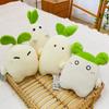 Daikon Carrot Hugging Plush Toy PP Cotton Radish Stuffed Doll Toy  Birthday Christmas