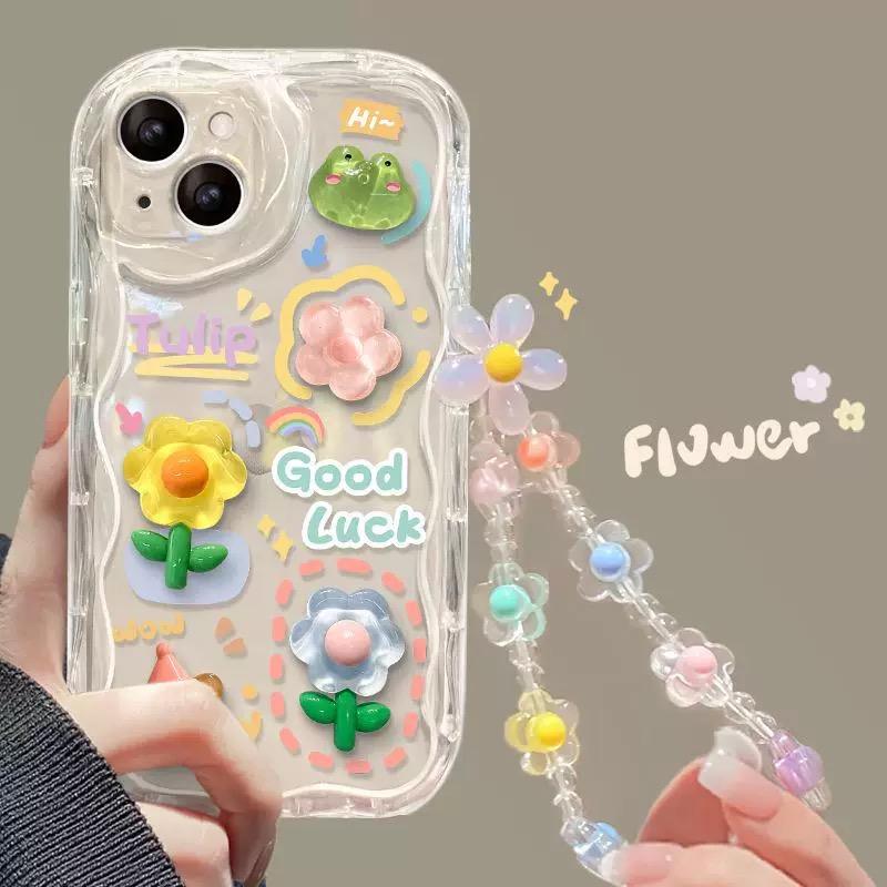 3D Цветы Животные С Браслетом Новый Чехол Для Телефона Для Infinix Hot Note Zero GT 50 40 30 Smart 9 Play Pro Plus Camon30 4G 5G Чехол