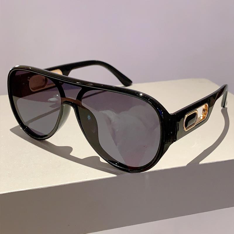 Оверсайз Очки Новые Стильные Оригинальные Моноблок Градиентные Солнцезащитные очки для улицы Модный Дизайн Роскошного Бренда UV400 Очки