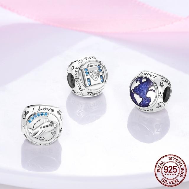 Красочные циркониевые подвески-шармы в виде луны, звезды, солнца с трех сторон, подходят для оригинального модного браслета-бенгла, серебристого цвета, для изготовления ювелирных изделий