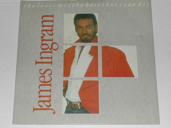 7inch Record JAMES INGRAM - She Loves Me (The Best That I Can B W9287 Qwest Records 1984 UK Soul/Funk Used