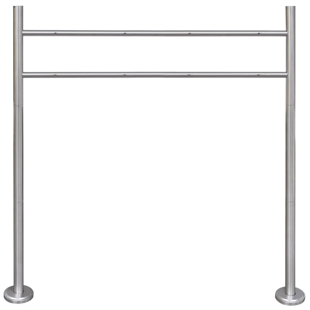 Stainless Steel Stand for Double Letterbox