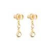 Dior Casual CD Letter Pendant Metal Earrings Women earrings E2056WOMCYD03S
