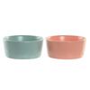 Aperitif Set - DKD HOME DECOR - 3 Pieces - Porcelain - Multicolor - 20 X 10.5 X 14 Cm